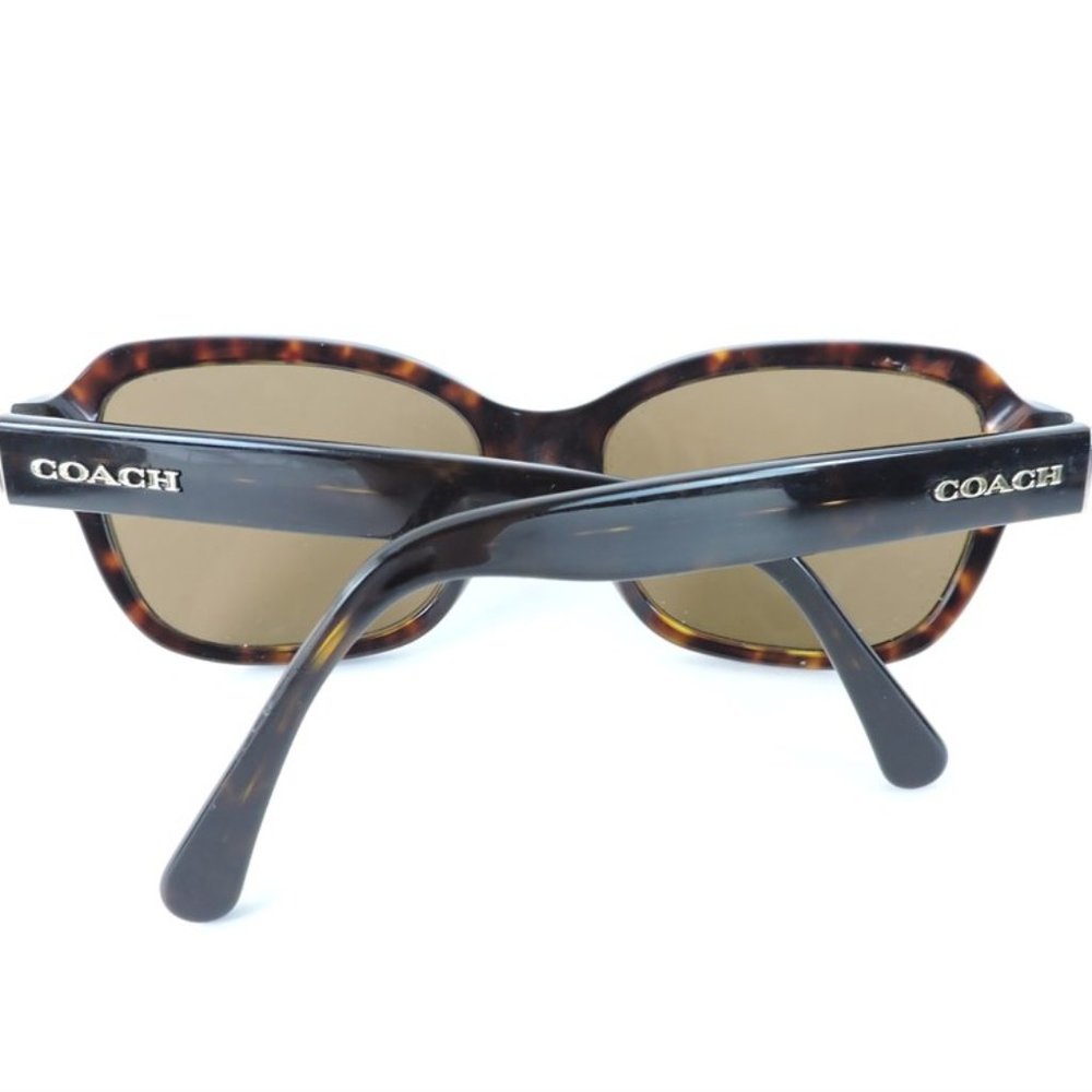 Coach Prescription Sunglasses Frames Dark Brown Tortoise - Picture 11 of 13